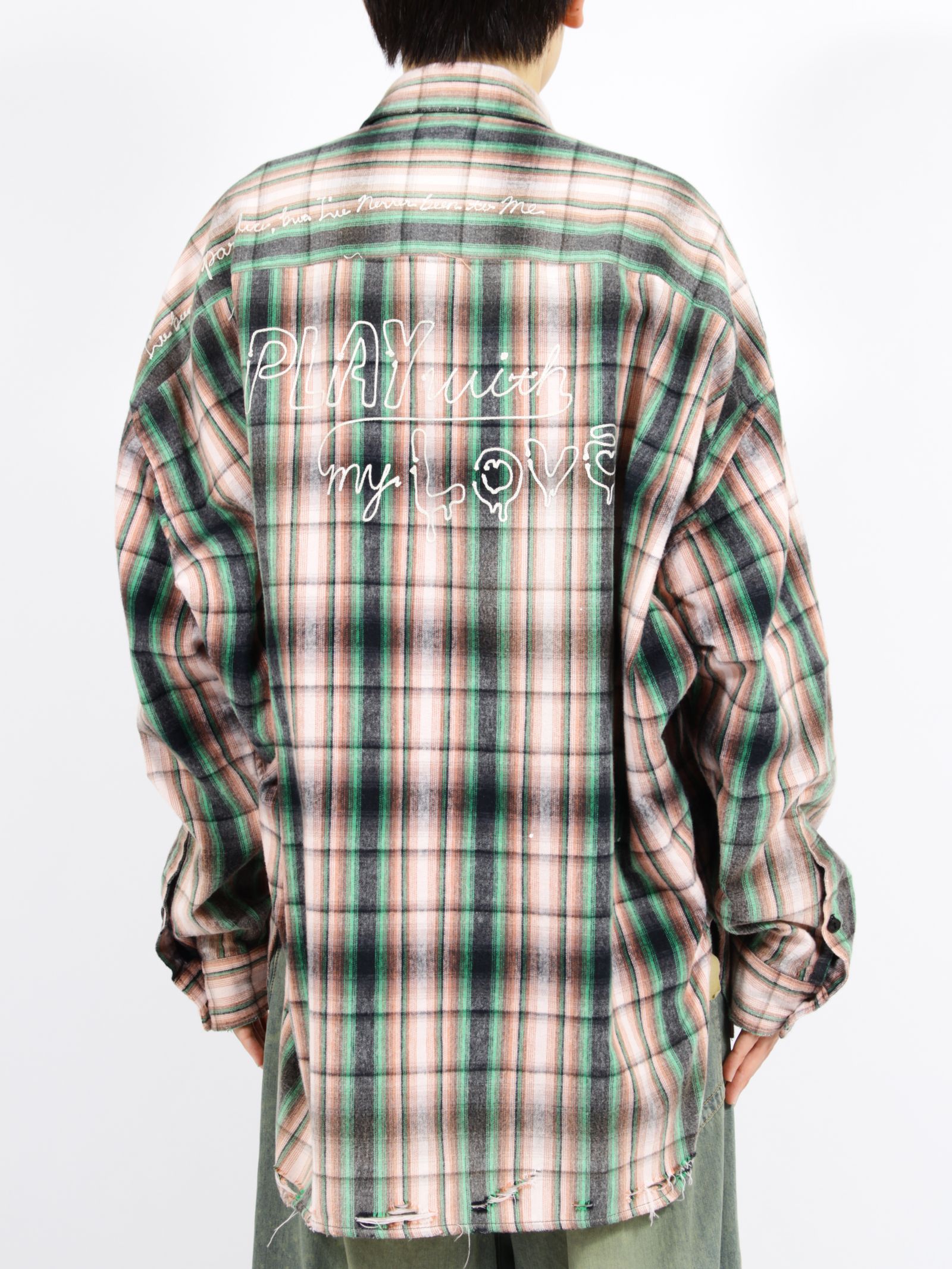 【26SS】ヴィンテージ ライク チェック シャツ / VINTAGE LIKE CHK SH / ピンク