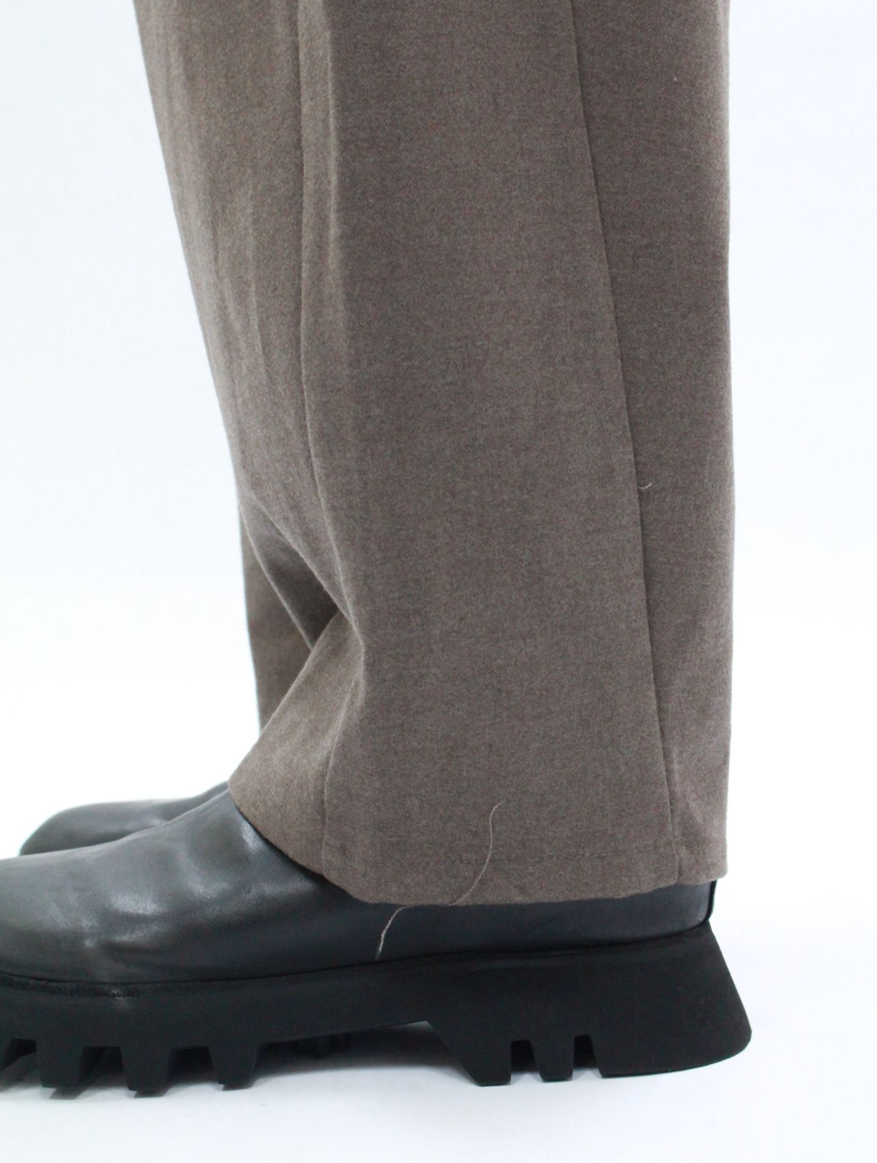 【25AW】ワイド パンツ / WIDE PANTS / ブラウン