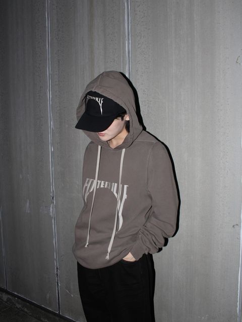 Rick Owens , DRKSHDWを用いたモードストリートコーデ