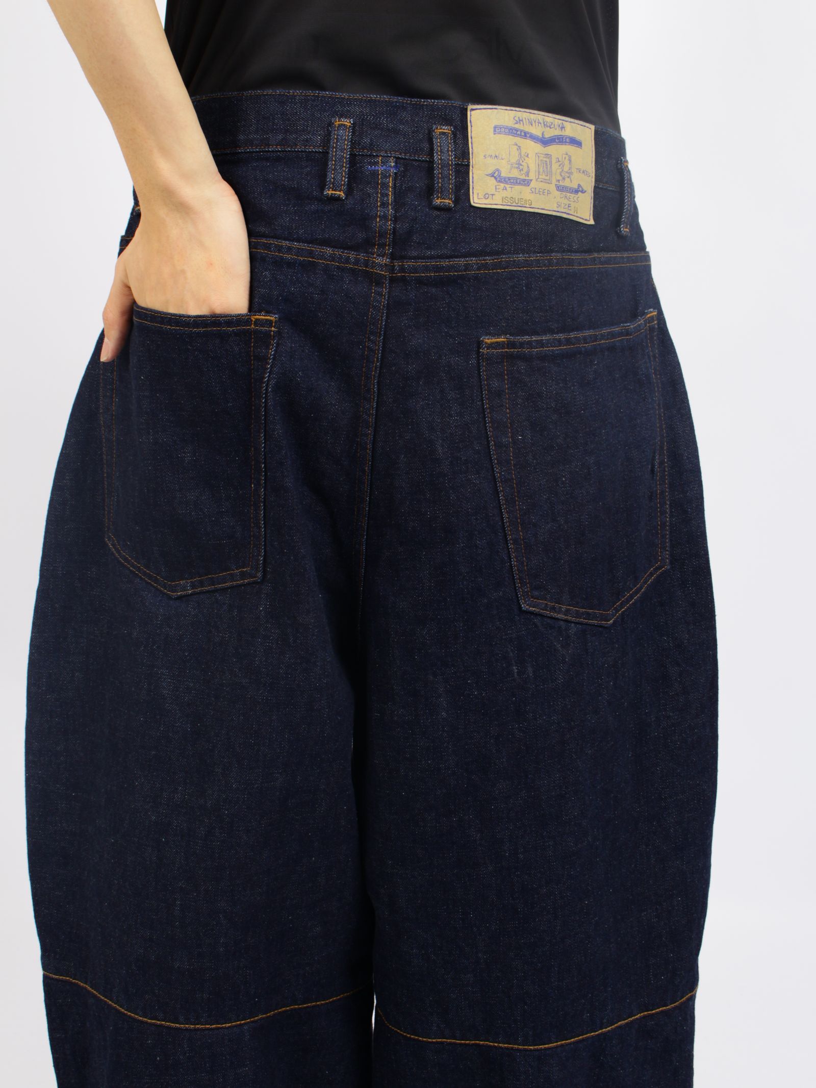 【定番】オーディナリー シティ バギー デニム パンツ / ORDINARY CITY BAGGY / インディゴ