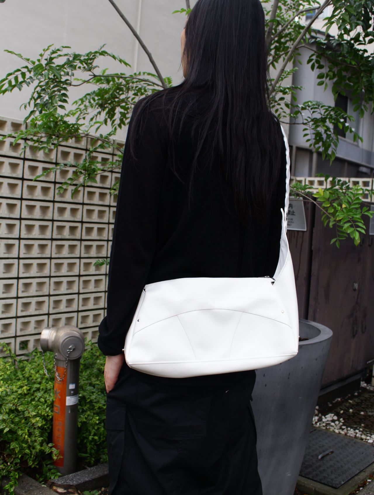 【25AW】3way ワンショルダー ハンド コネクト バッグ 鞄 コネクト バッグ / CONNECT BAG / ホワイト