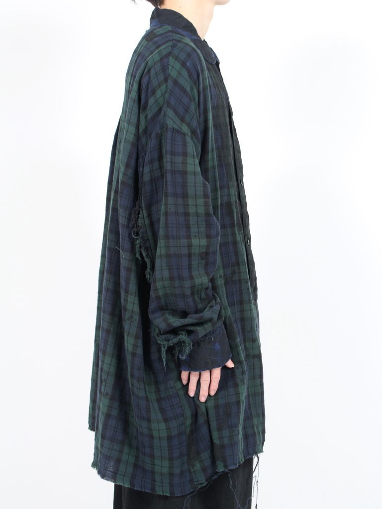 KIDILL - 【24SS】ピーターパン シャツ / PETER PAN SHIRT / ブルー 