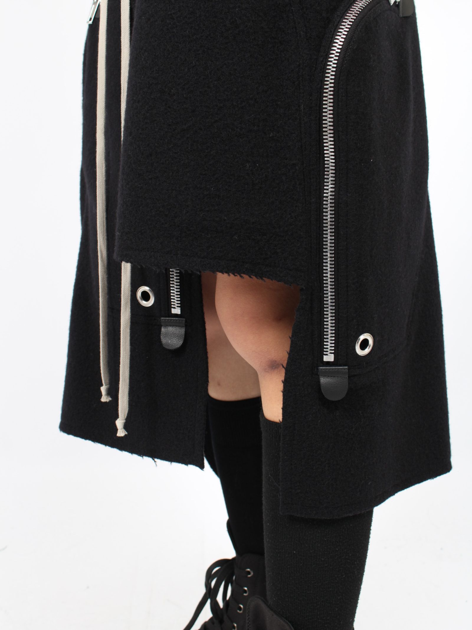 RICK OWENS - 【24AW】ドラッカ スカート / DRACCA SKIRT / ブラック | STORY