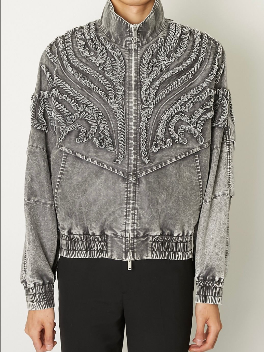 【26AW】ライトウェイト デニム ブルゾン / LIGHTWEIGHT DENIM BLOUSON / ライト グレー