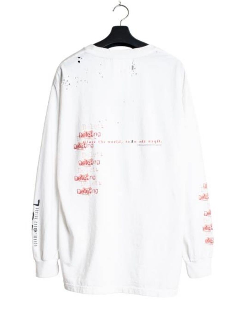 【26AW】セブ VS レインPT-07 ロングスリーブ Tシャツ / SEV VS LAIN PT-07 L/SL TEE / ホワイト