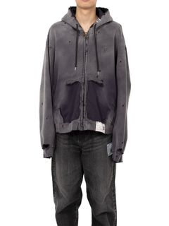 【25AW】サン フェイディッド パーカー / SUN FADED PARKA / ブラック