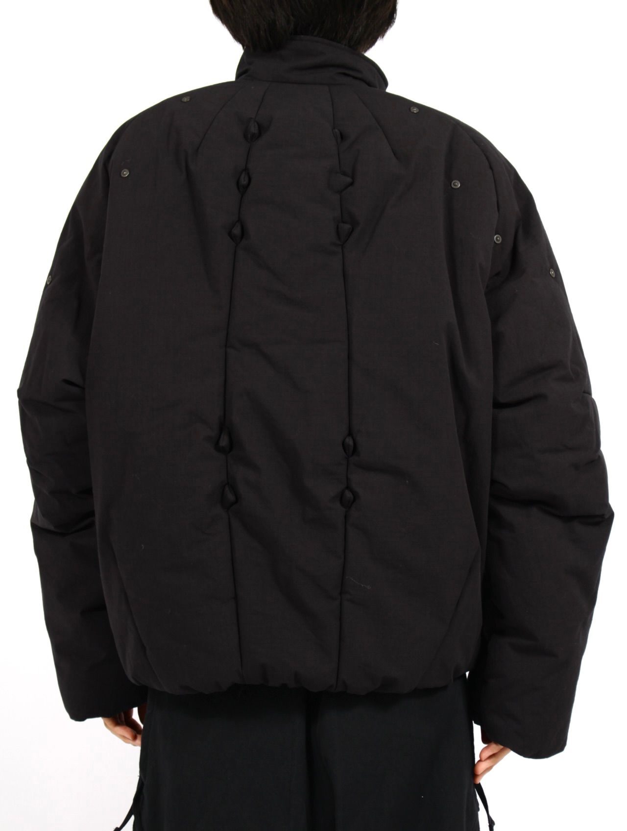 【25AW】カナボウ パファー ジャケット / 金棒 PUFFER / ブラック