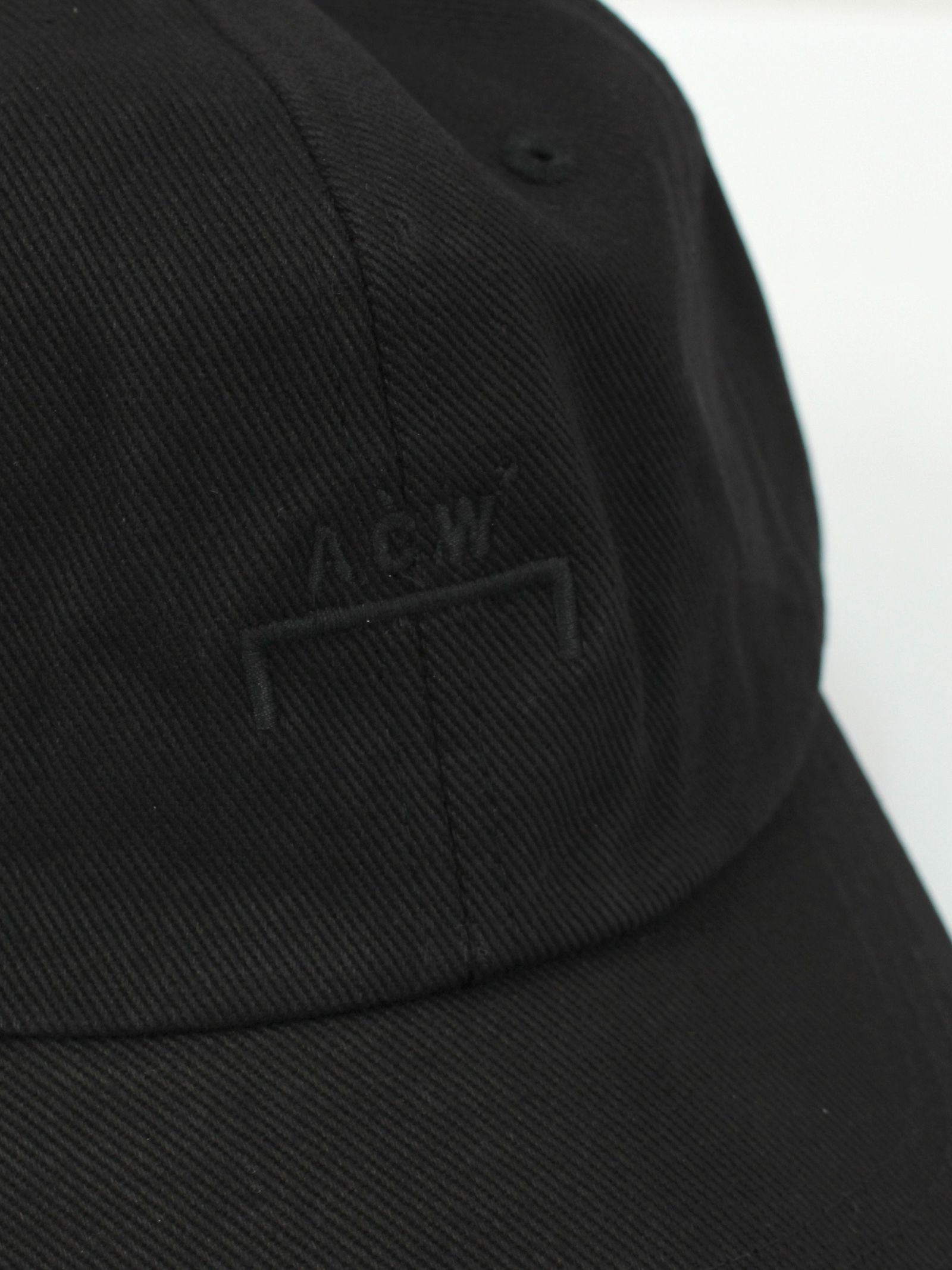 A-COLD-WALL* - コットン ロゴ キャップ / BLACKET LOGO CAP
