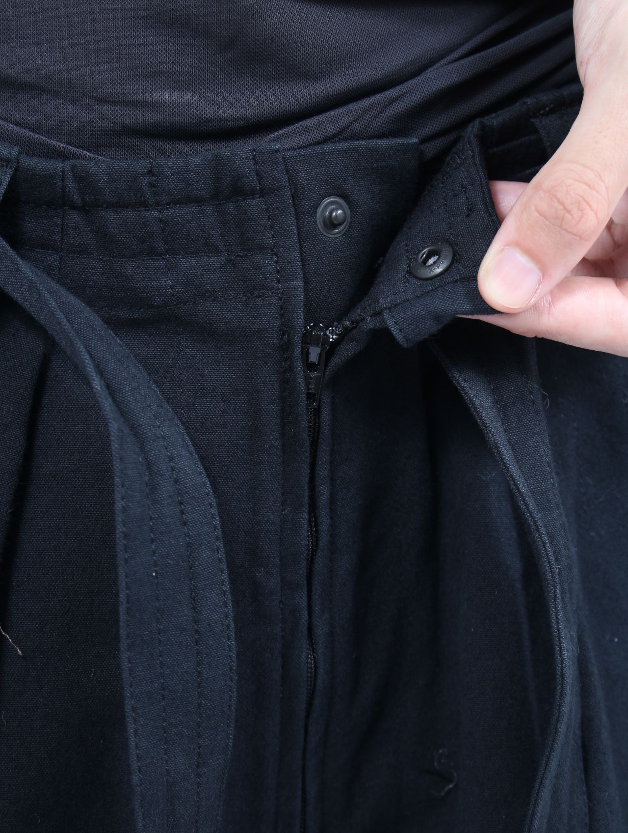 【25AW】ベーシック ユニット パンツ / BASIC UNIT 02 改 (×TOKUINC) / ブラック