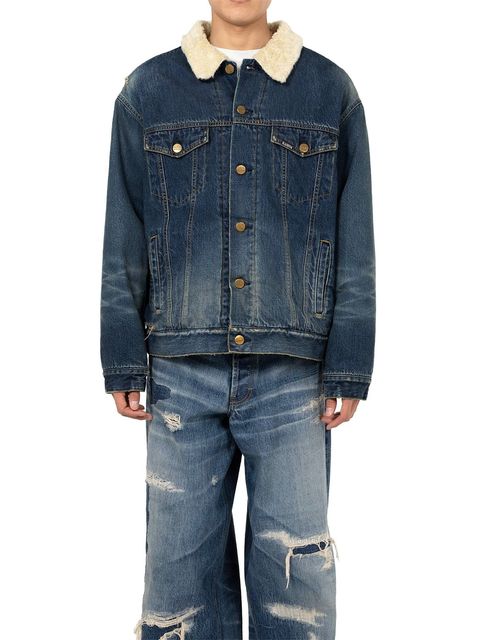【25AW】ボア ライニング デニム ジャケット / BOA LINING DENIM JACKET / インディゴ