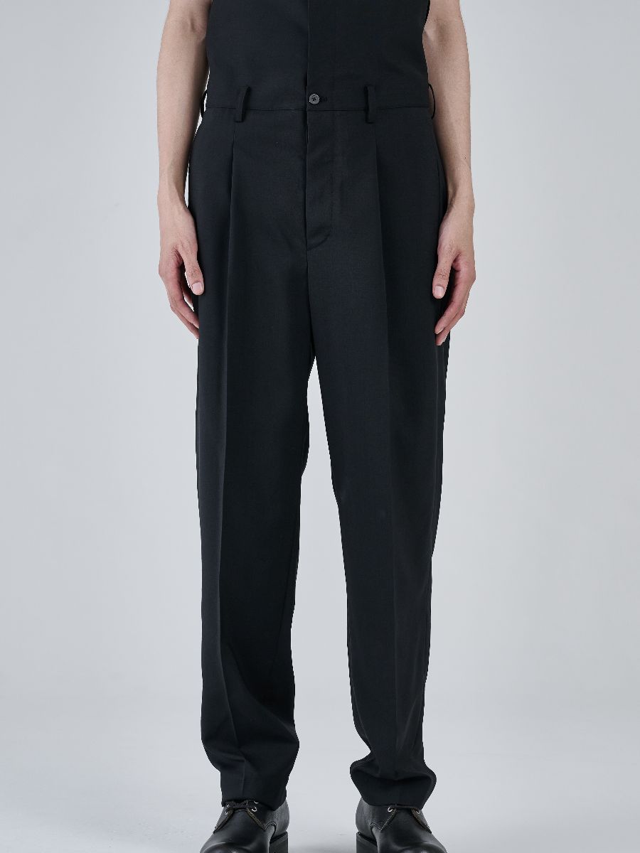 【27SS】 EVENING TROUSER / ブラック