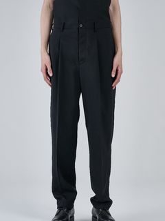 【27SS】 EVENING TROUSER / ブラック