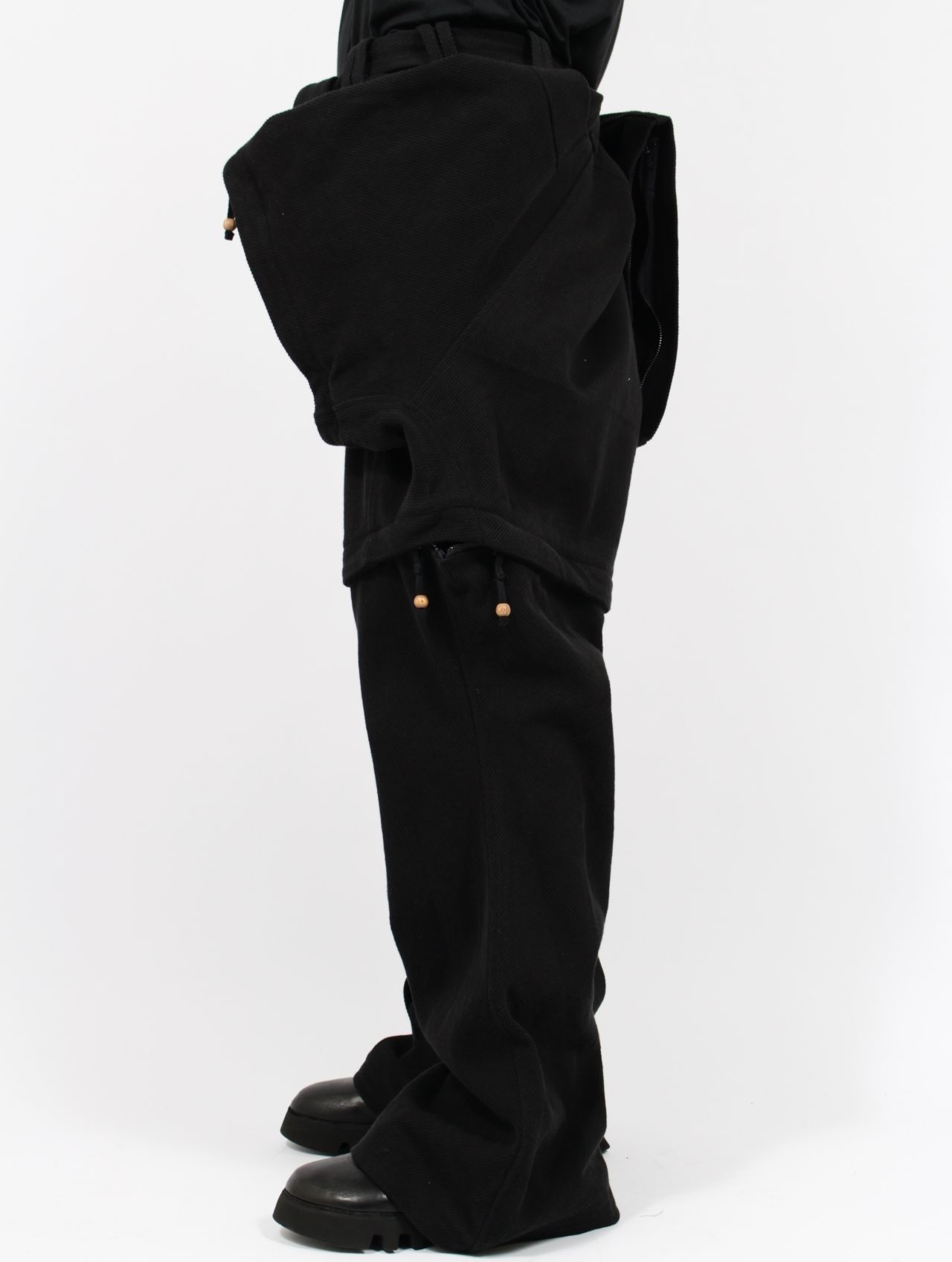 【25AW】ヤタガラス パンツ / 八咫烏 PANTS / サシコブラック