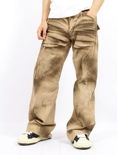 【25SS】3D ツイステッド ジーンズ / 3D TWISTED JEANS 2.0 / CRAZY DIRTY WASHED TAN(ブラウン)