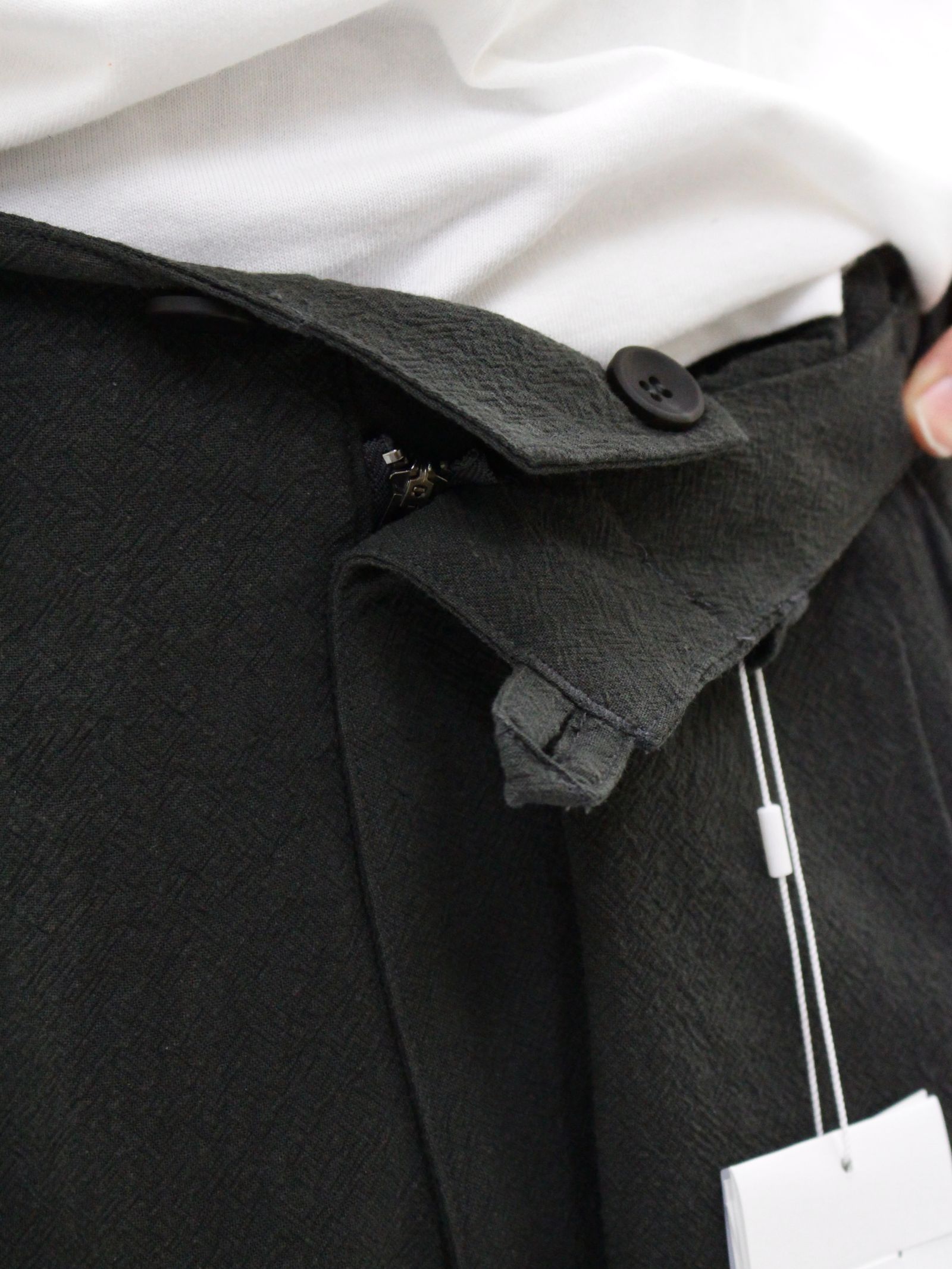 【26SS】ウェーブ テープド パンツ / WEAVE TAPED PANTS / グレー