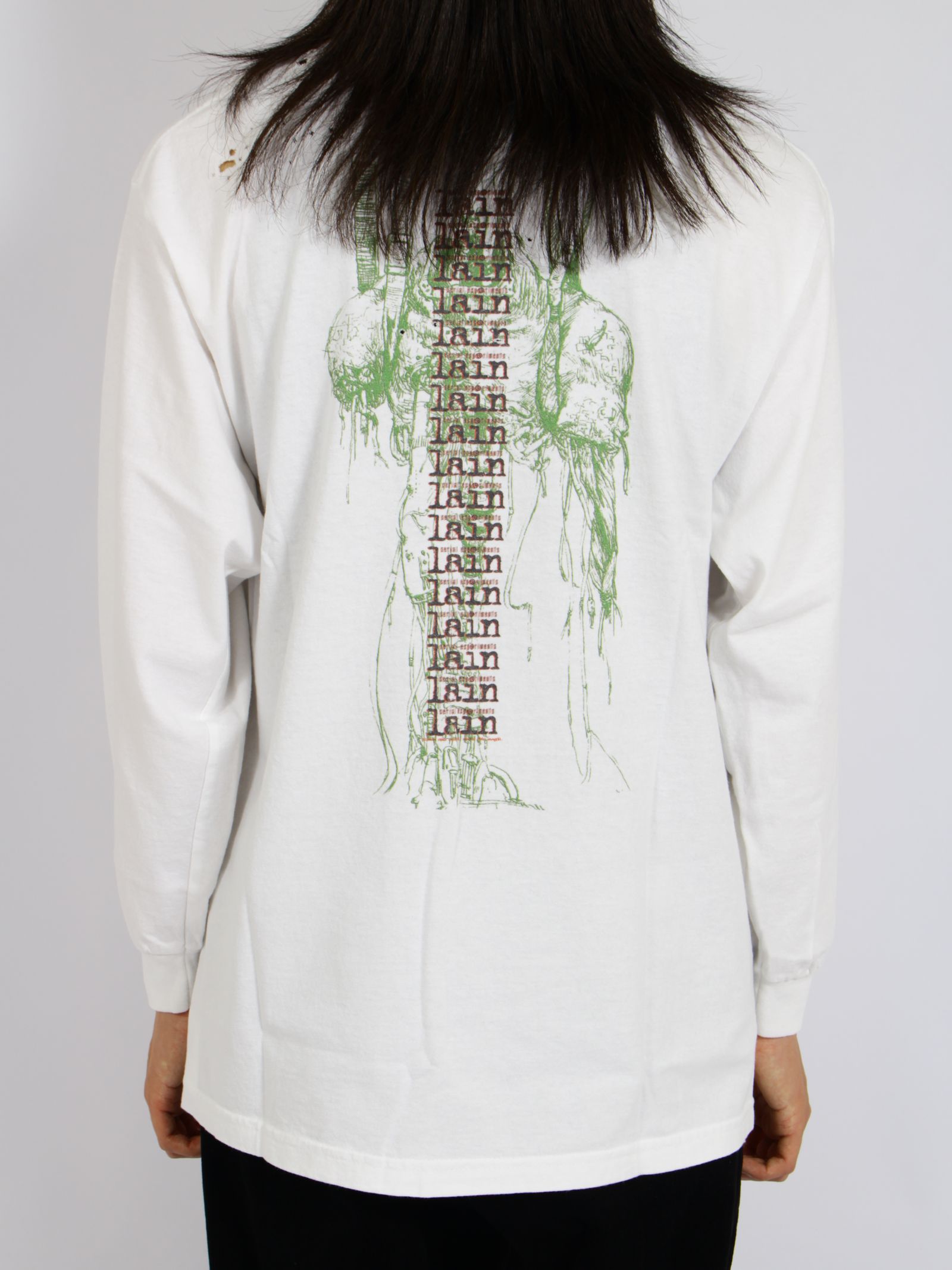 【26AW】セブ VS レイン レイヤー ロング スリーブ Tシャツ 長袖 カットソー / SEV VS LAIN LAYER L/SL TEE / ホワイト