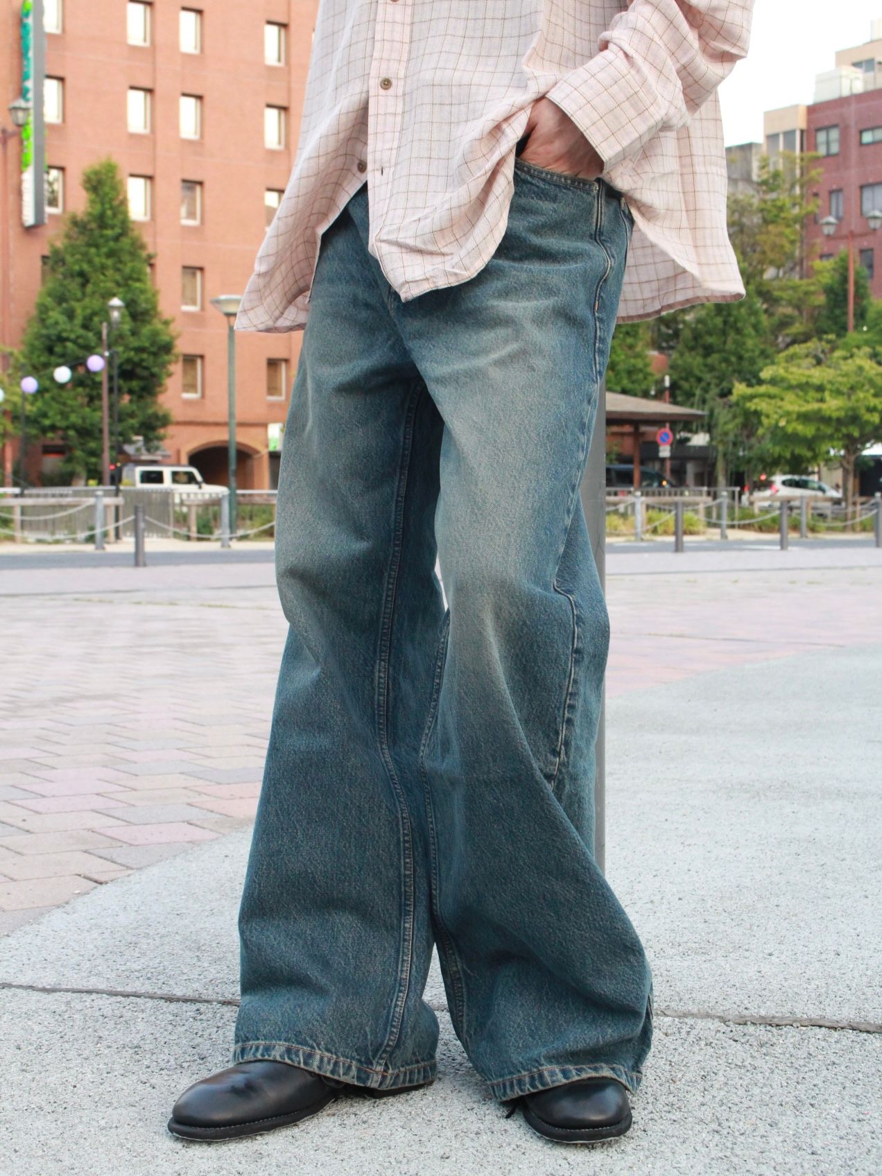 40 新品 GUIDI 110 ホース レザー ダービー シューズ グリーン 緑 GUIDI - 40 新品 GUIDI 110 ホース レザー ダービー シューズ