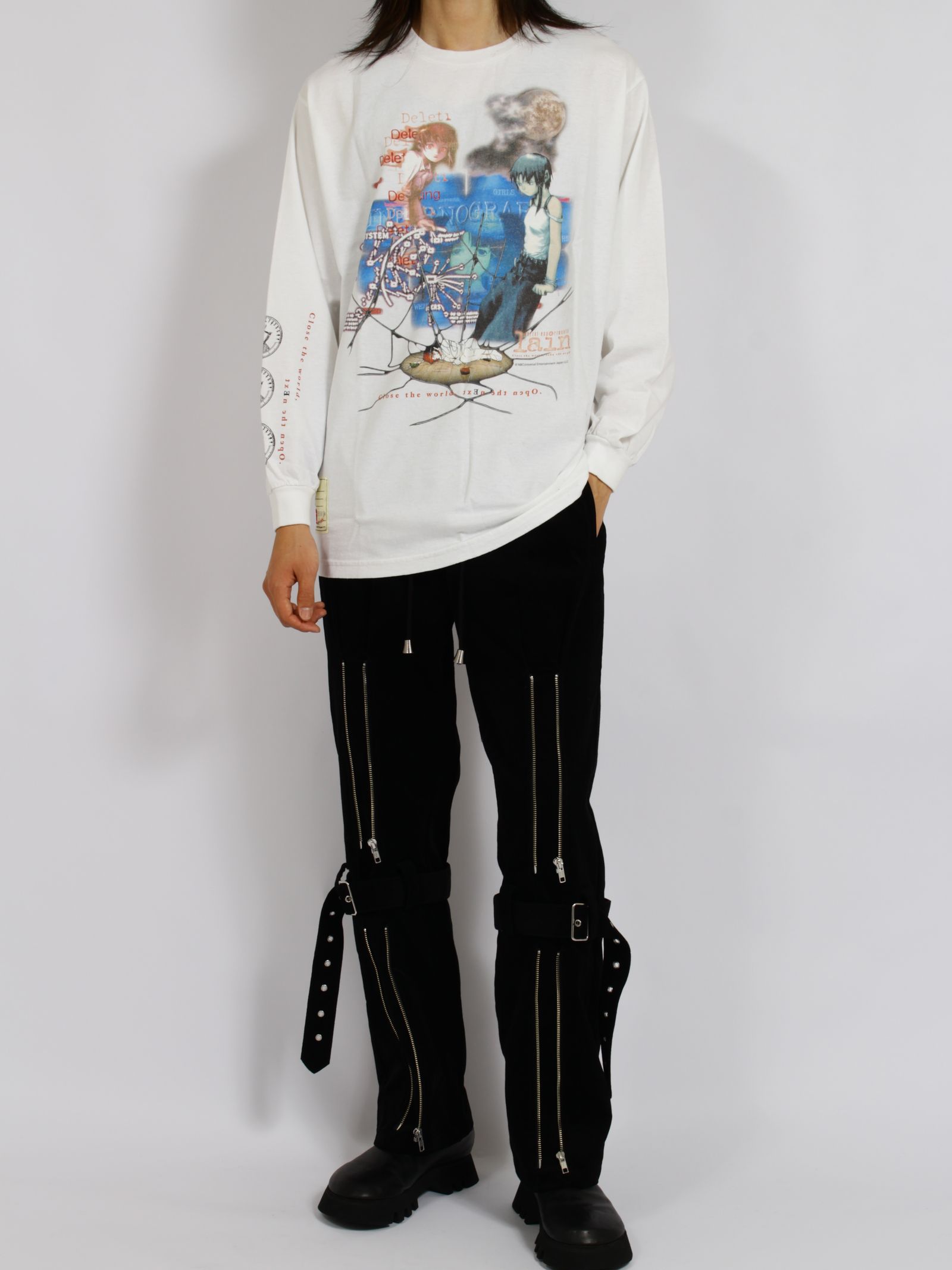 【26AW】セブ VS レイン レイヤー ロング スリーブ Tシャツ 長袖 カットソー / SEV VS LAIN LAYER L/SL TEE / ホワイト