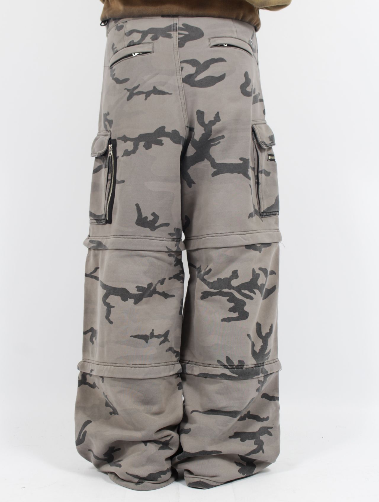【25SS】カモ ラージ フィット スウェット トラウザー パンツ / CAMO LARGE FIT TROUSER / グリーンカモ