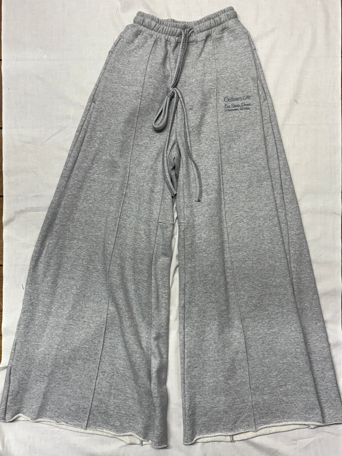 【26AW】オーディナリー ホーム パンタロン スウェット パンツ / ORDINARY HOME PANTALON / ヘザー