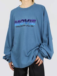 DAIRIKU - 【23AW】ムービー レタリング Tシャツ /  