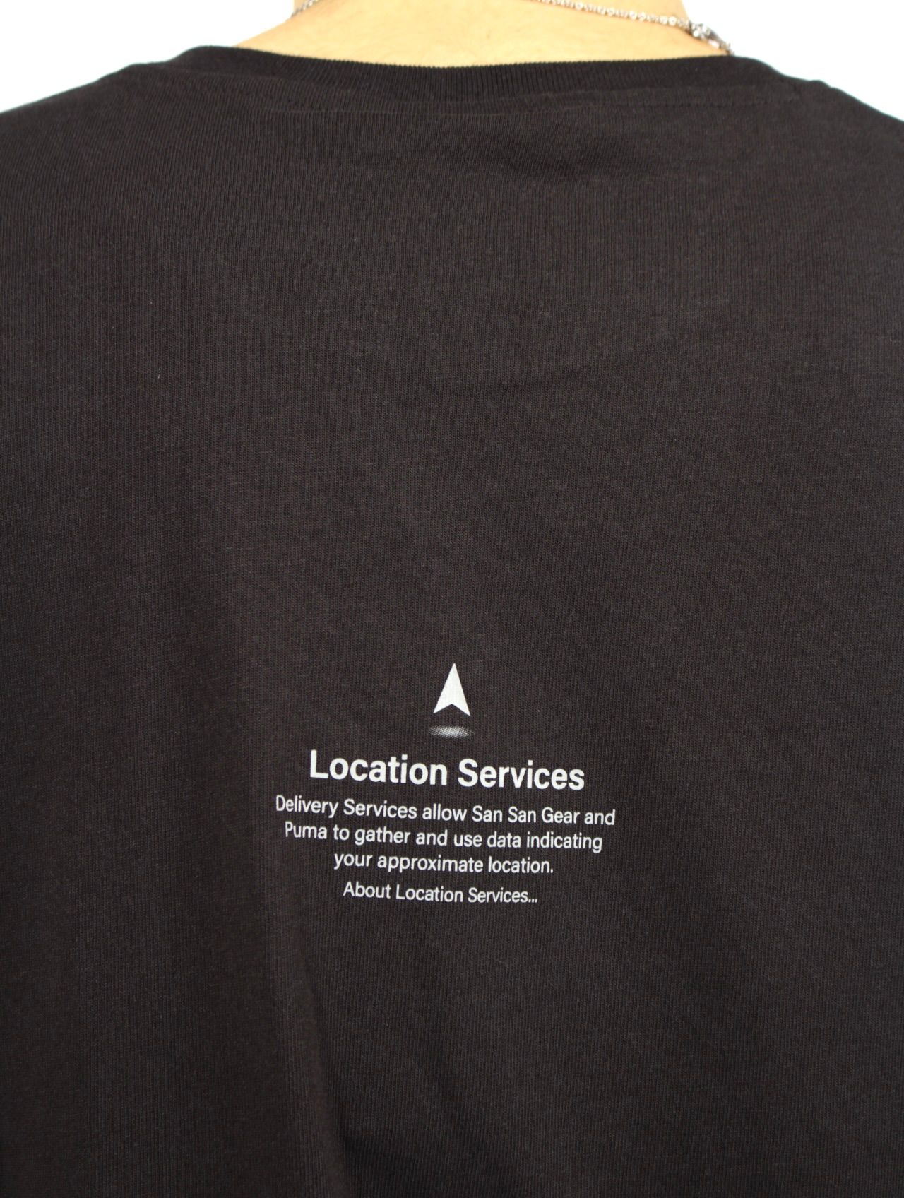 【25AW】プーマ × サンサンギア グラフィック Tシャツ 半袖 カットソー / PUMA ×SAN SAN GEAR GRAPHIC TEE / ブラック