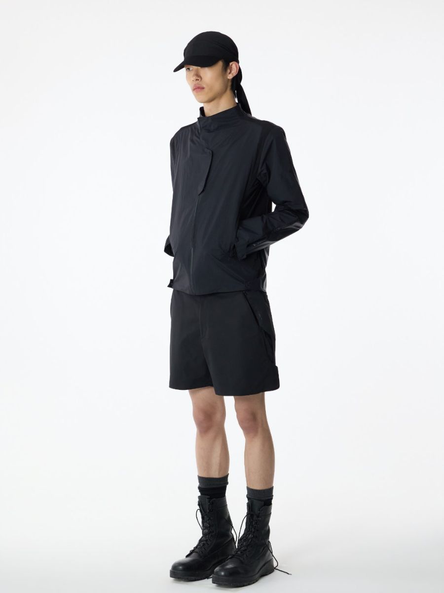 フラップ ショーツ ハーフパンツ / FLAP SHORTS / ブラック SG27SSBTSS002