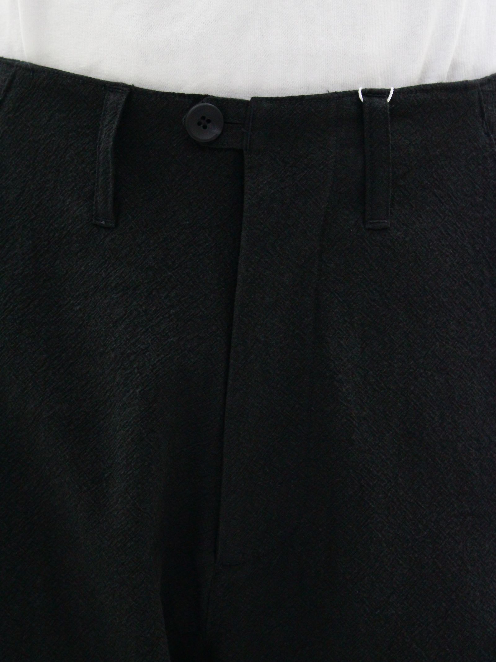 【26SS】ウェルド パッチド パンツ / WELD PATCHED PANTS / ブラック