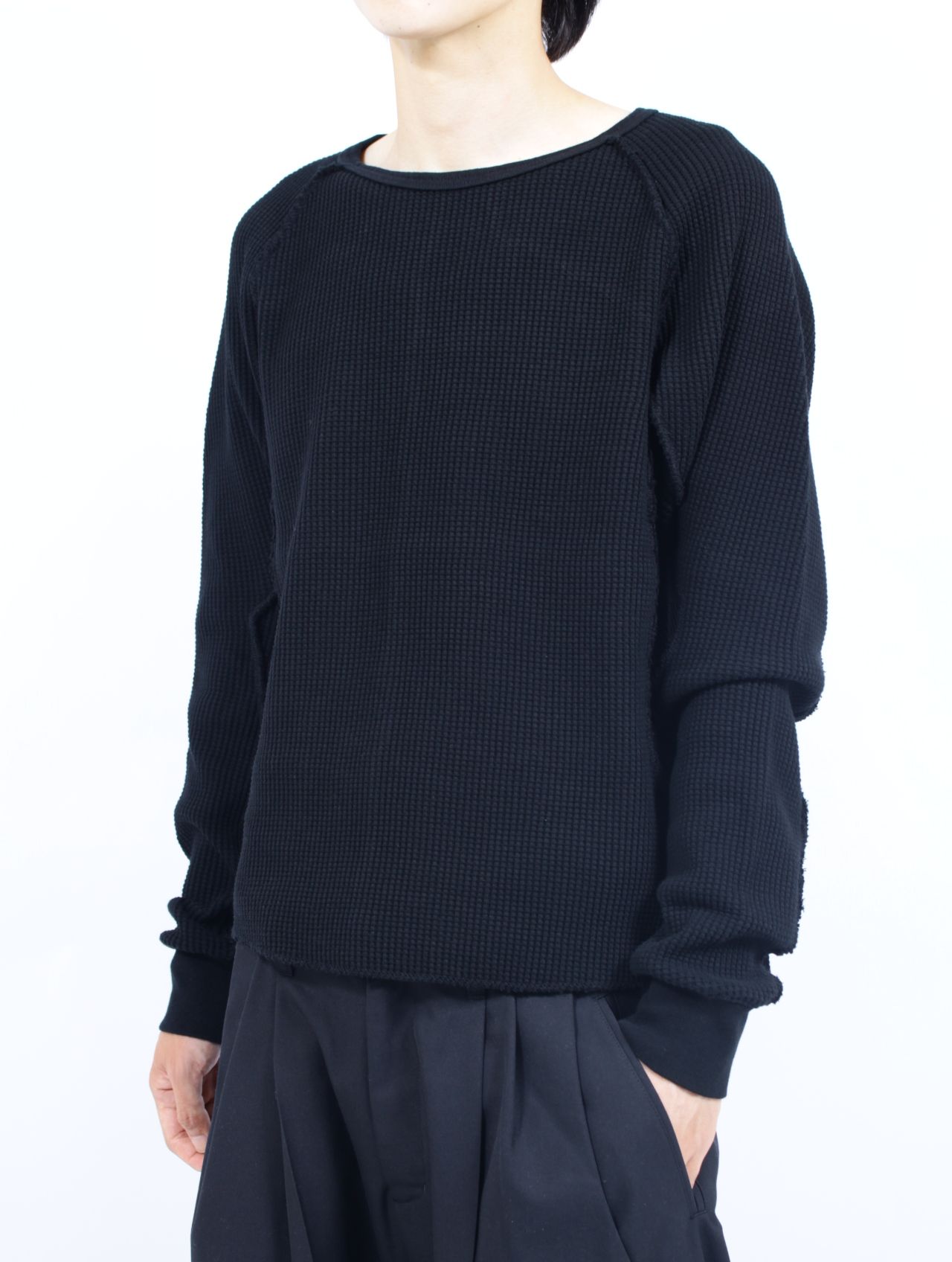 25aw 新品 アンセルム サーマル ワッフル ダメージ カットソー 2 ロンT 2 ANCELLM ダメージ ワッフル ロンT 白 新品 アンセルム - メルカリ