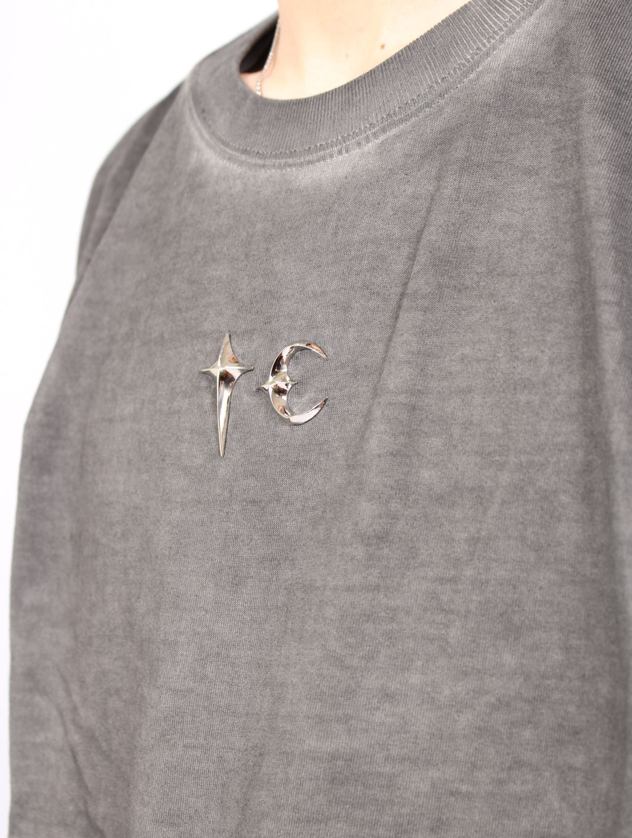 【25AW】TC ベーシック ロングスリーブ Tシャツ / TC BASIC LONG-SLEEVE / チャコール
