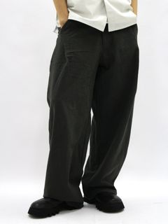 【26SS】ウェーブ テープド パンツ / WEAVE TAPED PANTS / グレー