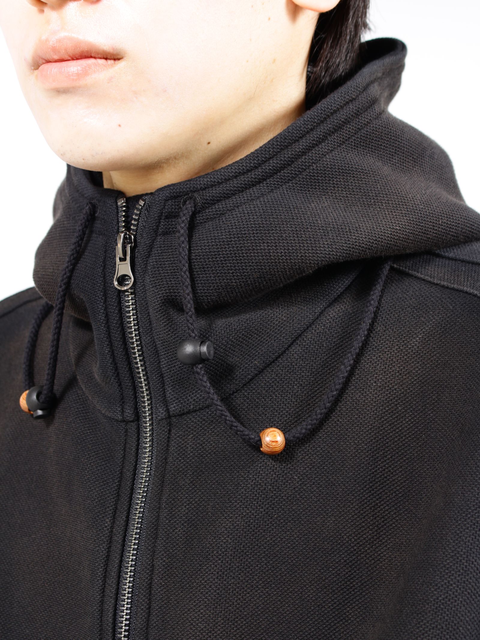 【26SS】グワイ マスク フード / GWAI MASK HOOD / ブラック