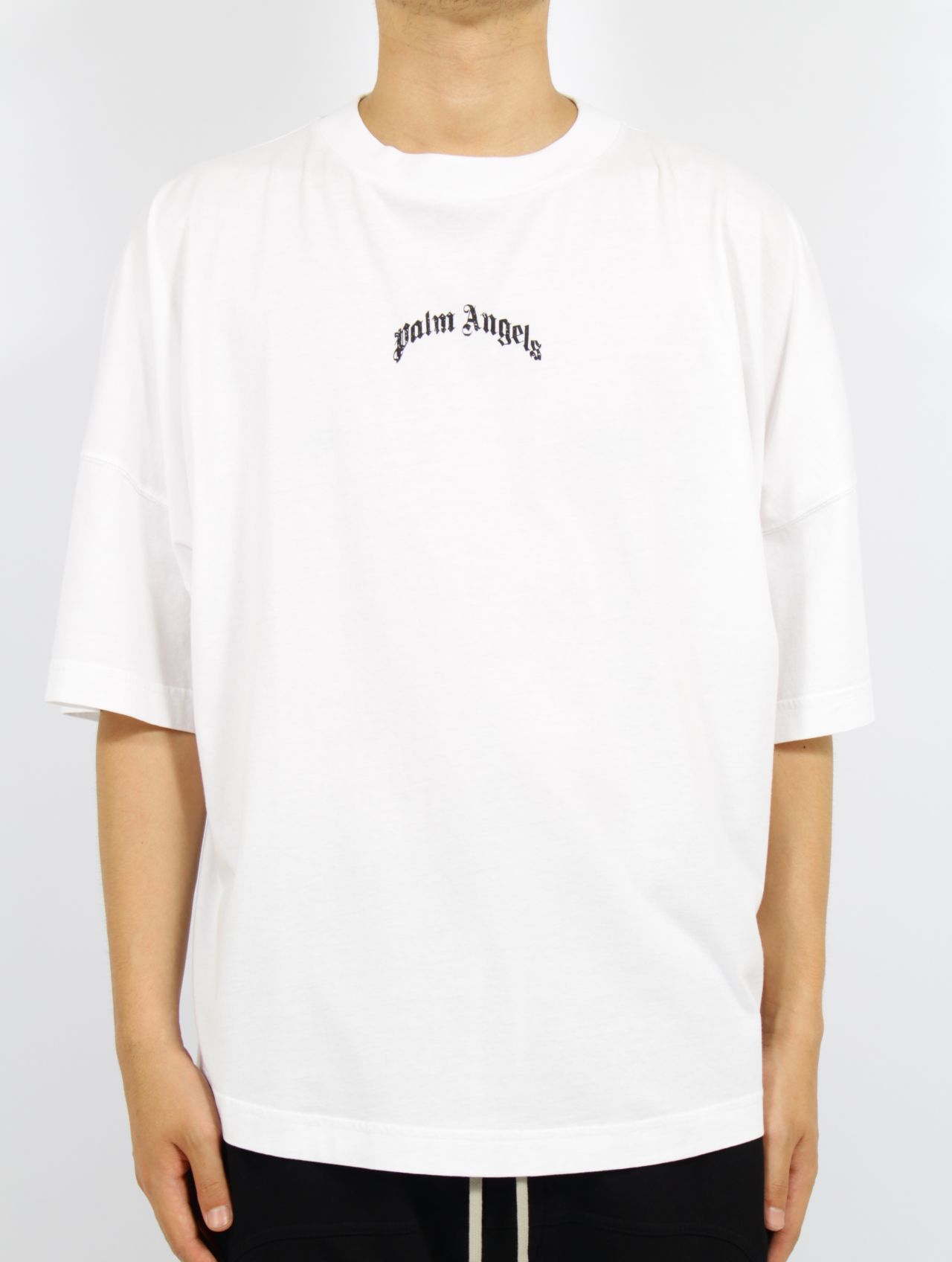 PALM ANGELS - 【25SS】バック カーブロゴ オーバー Tシャツ