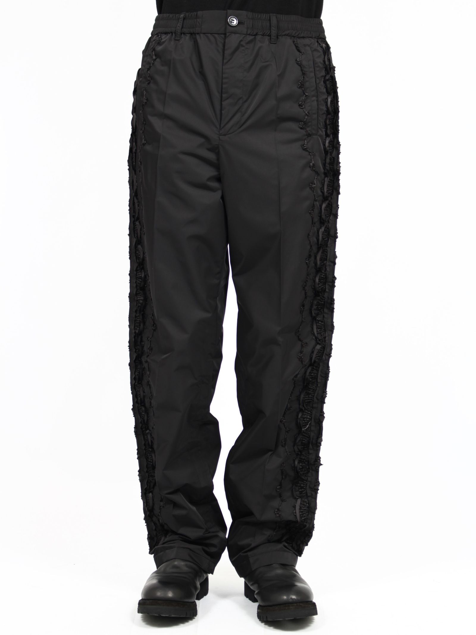 【25SS】シャーリング トラウザーズ / SHIRRING TROUSERS / ブラック