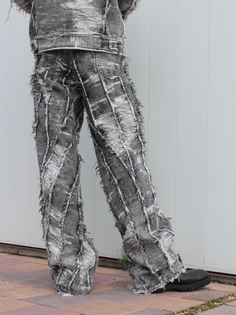 【24AW】TAAKKを用いた世界観溢れるデニムセットアップコーデ。