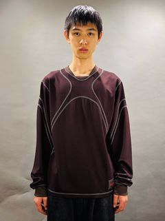 【25AW】ニュージャージー トップス 長袖 Tシャツ / NEW JERSEY TOPS / ブラウン