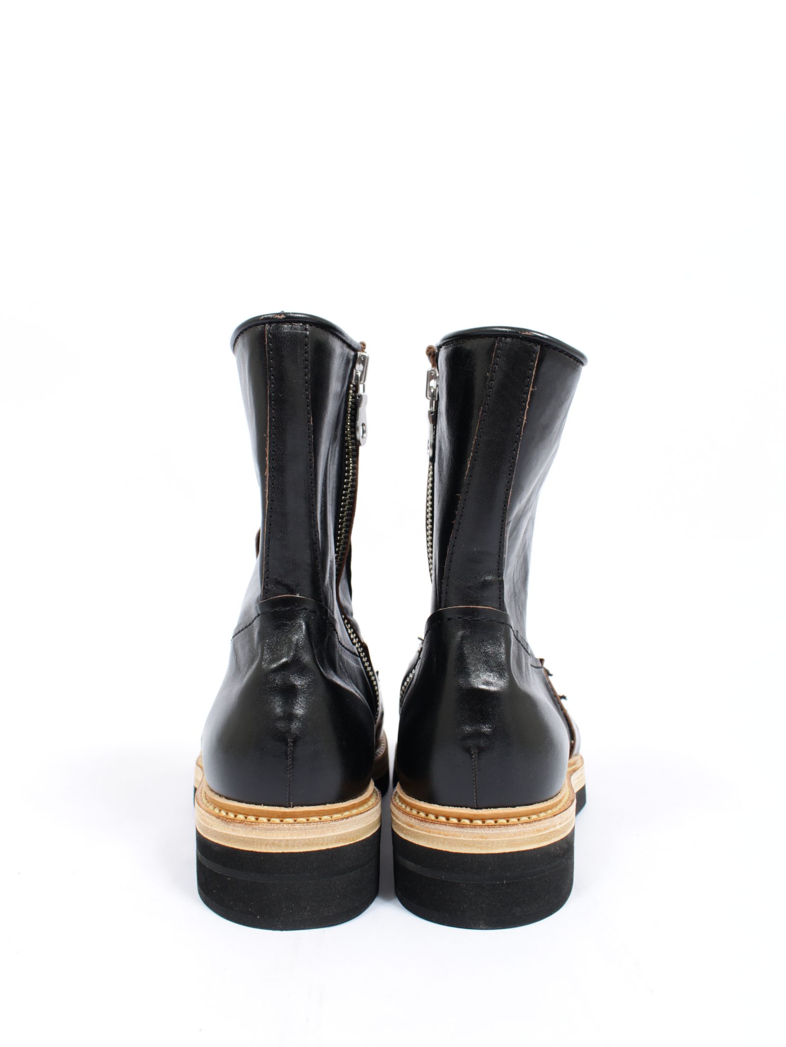 【26AW】KIDS LOVE GAITE コラボ インサイドアウト・ウィング・ジップ・ブーツ / INSIDE-OUT WING ZIP BOOTS / ブラック