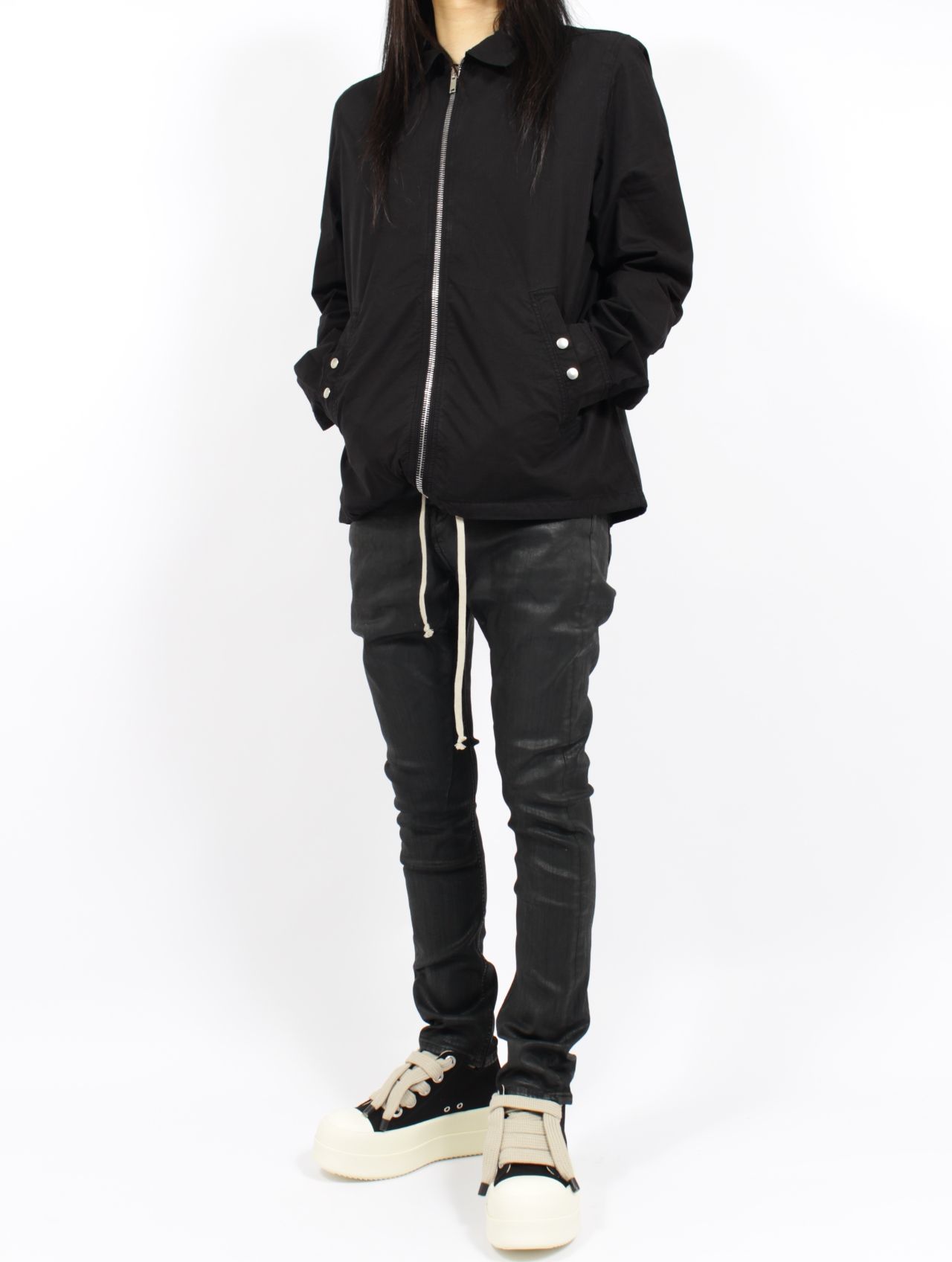 【26SS】ジップフロント ジャケット / ZIPFRONT JKT / ブラック