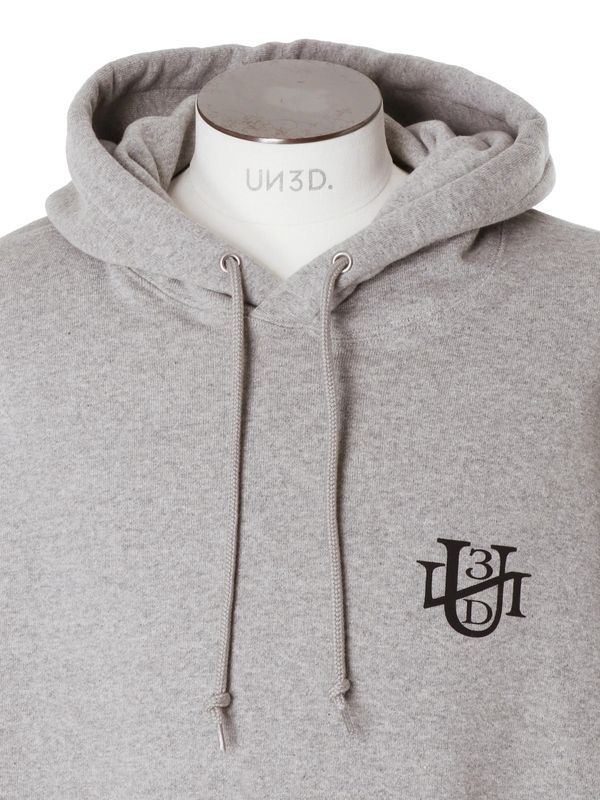 【26AW】 シーアールシー × アンスリード プルオーバー フーディー / 【CRC×UN3D.】 PULLOVER HOODIE / グレー
