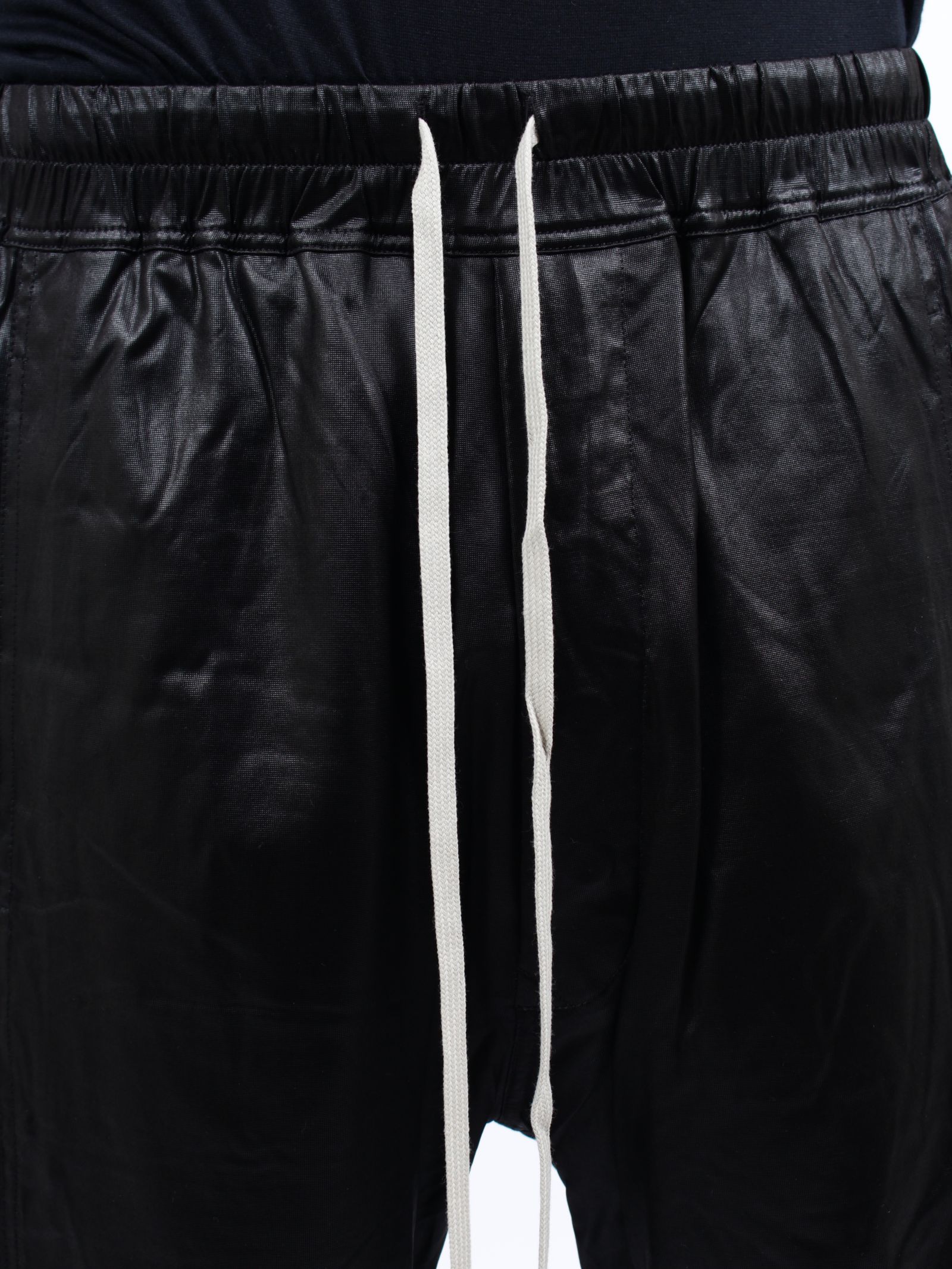 【26SS】サイドスナップボタン ワイド プッシャー ショーツ ハーフ パンツ / WIDE PUSHER SHORTS / ブラック