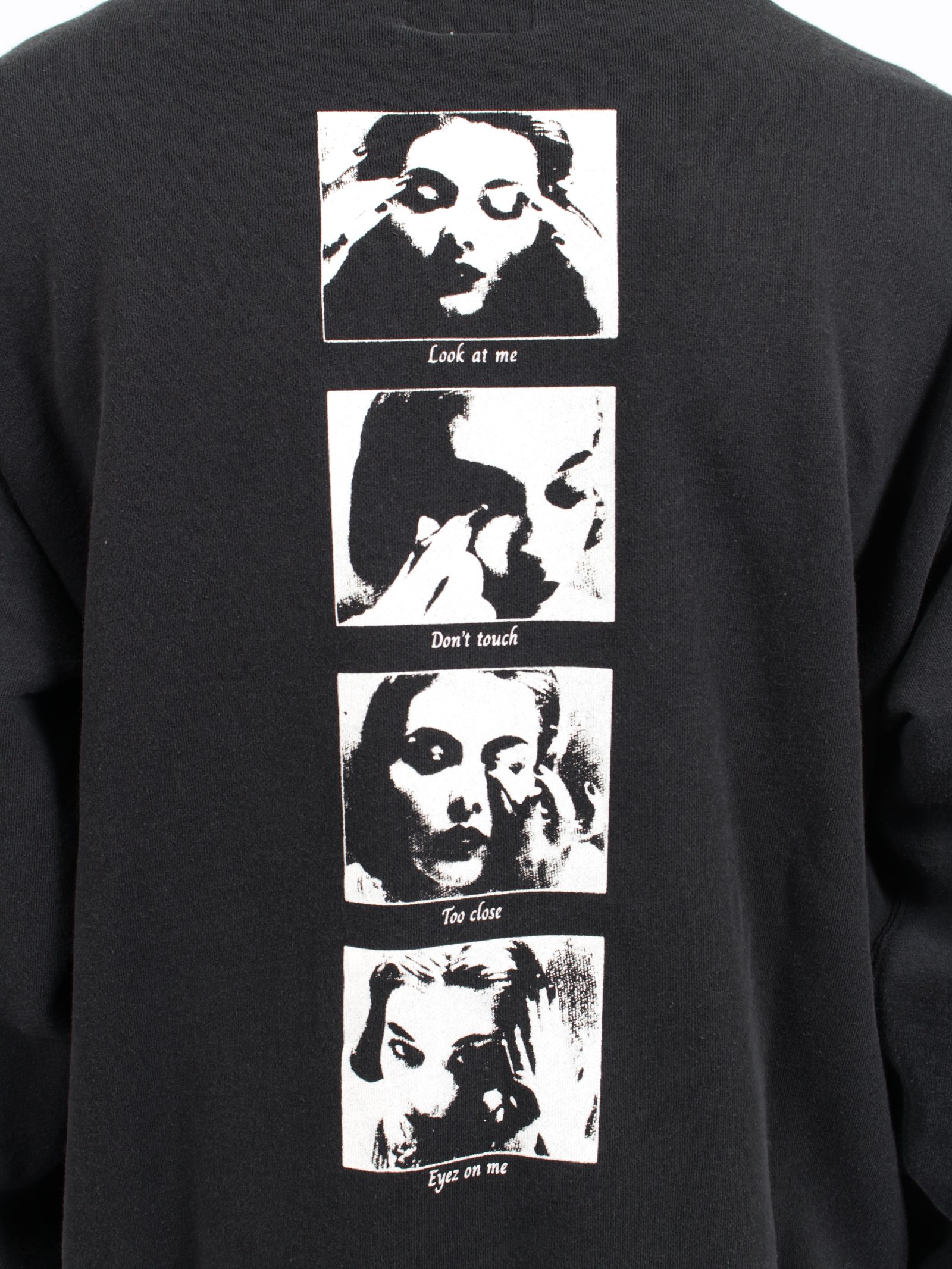 【26AW】ディストーテッド・ガール・ジップアップ・フーディ /"DISTORTED Girl" Zip-up Hoodie /ブラック