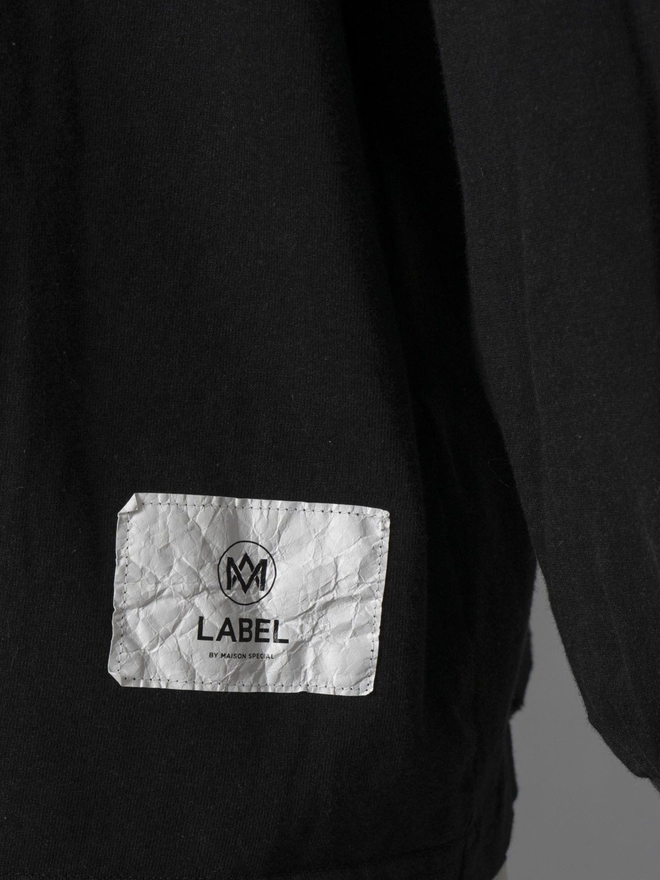 パブリック エネミー オーバーサイズ ロングスリーブ Tシャツ / PUBLIC ENEMY PRIME-OVER L/S T-SHIRT #3 / ブラック