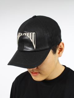 【25SS】ベースボール キャップ / BASEBALL CAP / ブラック×パール