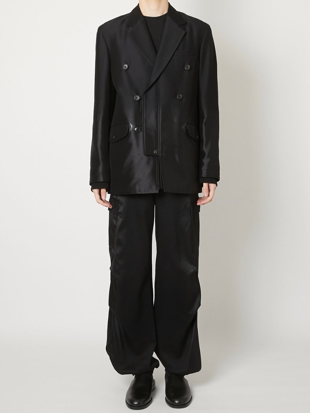 【26AW】テーラード エヌ スリービー ジャケット / TAILORED N-3B JACKET / ブラック