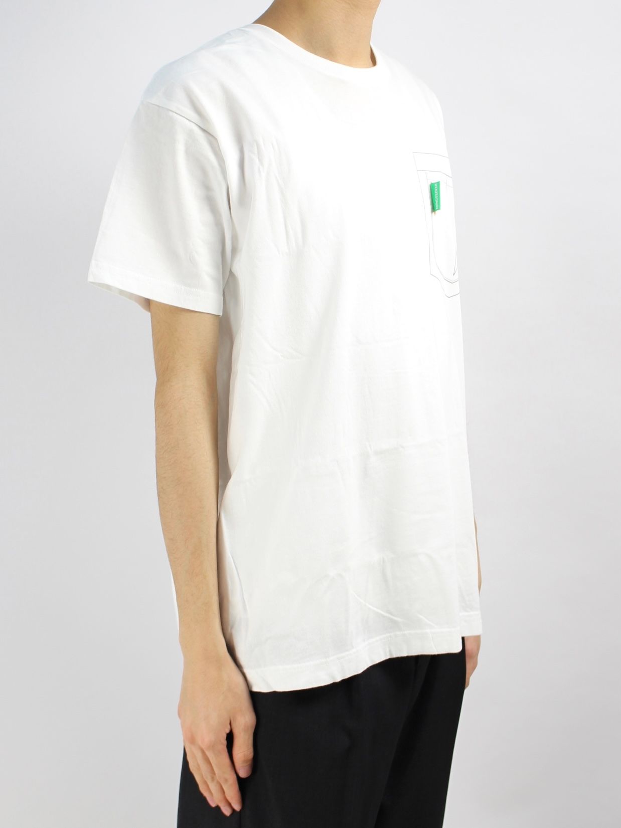 【ヘインズ コラボ】2パック Tシャツ / Hanes × MINDSEEKER 2P JAPAN FIT CREW NECK T-SHIRTS / ホワイト ・ ブラック