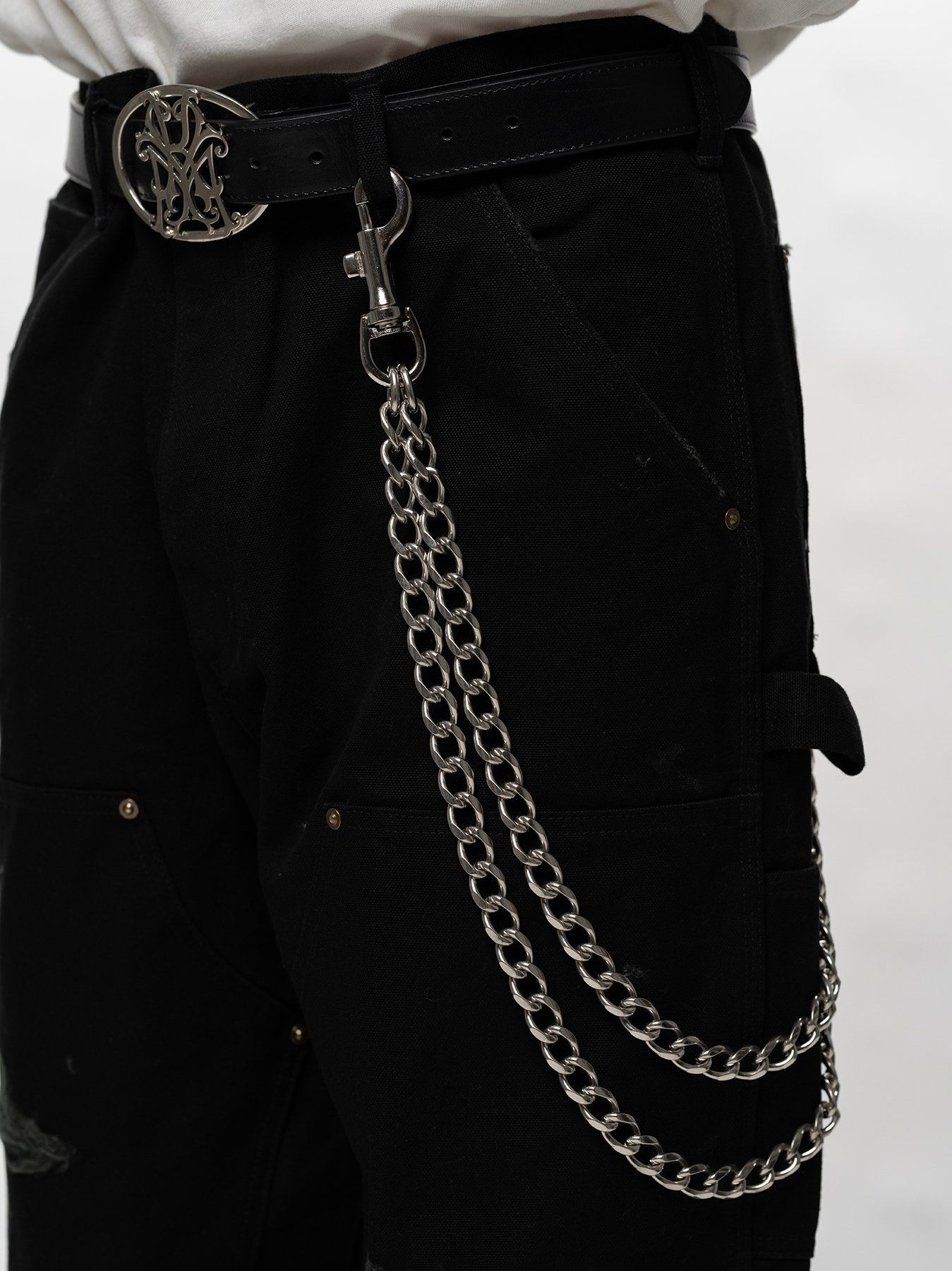 【26SS】カミヤ ダブル ウォレットチェーン / "KMY" W WALLET CHAIN / シルバー