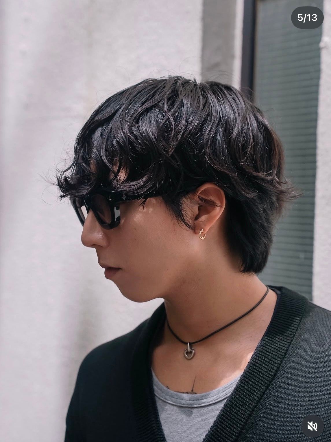 【26AW】コンパクト ライナー カーディガン / COMPACT LINER CARDIGAN .16 / ブラック