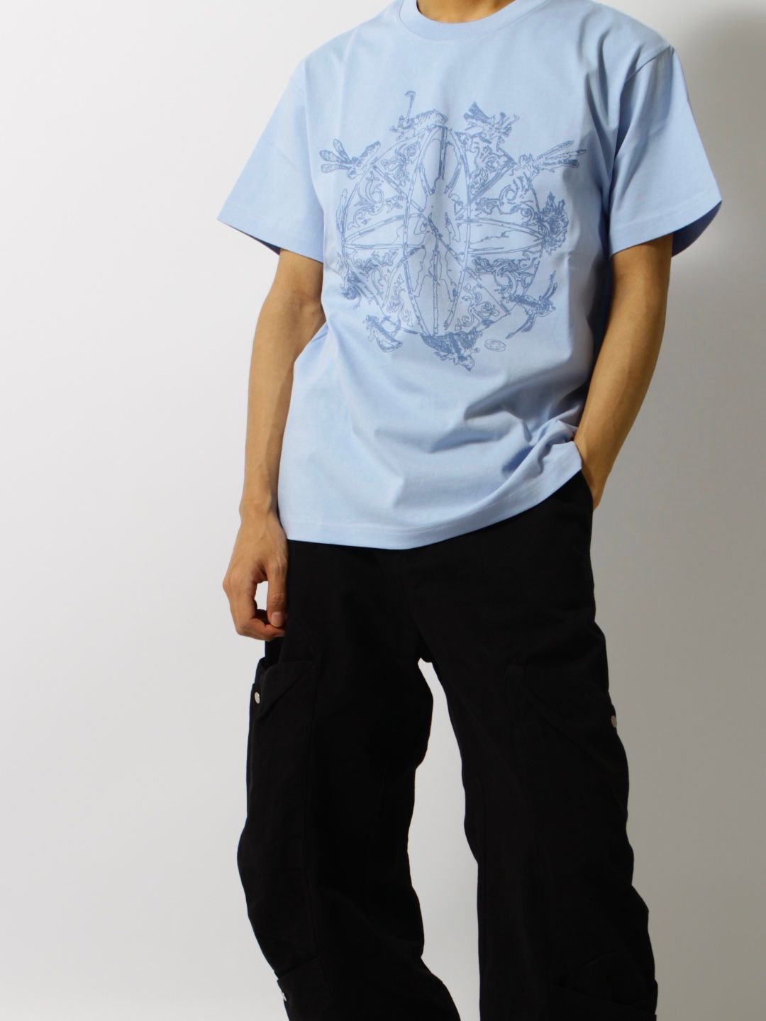 Tシャツ・カットソー SAN SAN GEAR CORDYCEPS T-SHIRT 5SA243 SAN SAN GEAR - 【25SS】コーディーシプス 半袖 Tシャツ