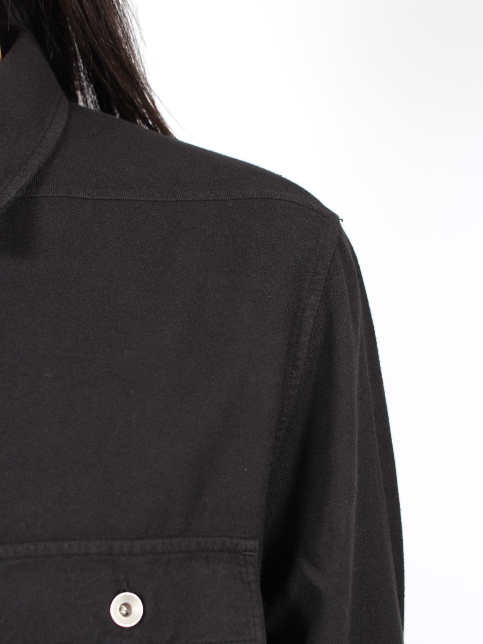 【24AW】アウターシャツ / OUTER SHIRT / ブラック