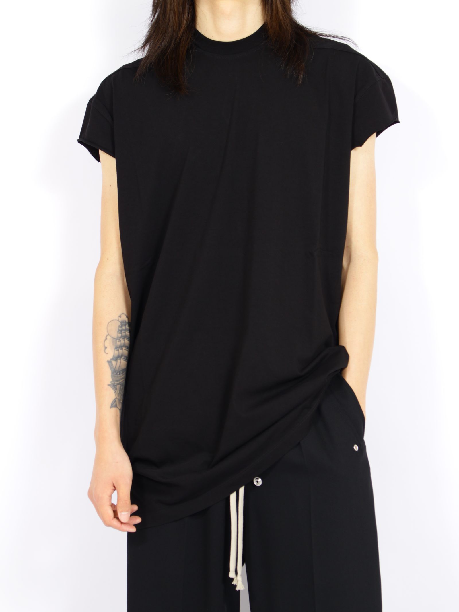 【26AW】リック ジャンボ Tシャツ ノースリーブ / RICK S JUMBO SS T / ブラック